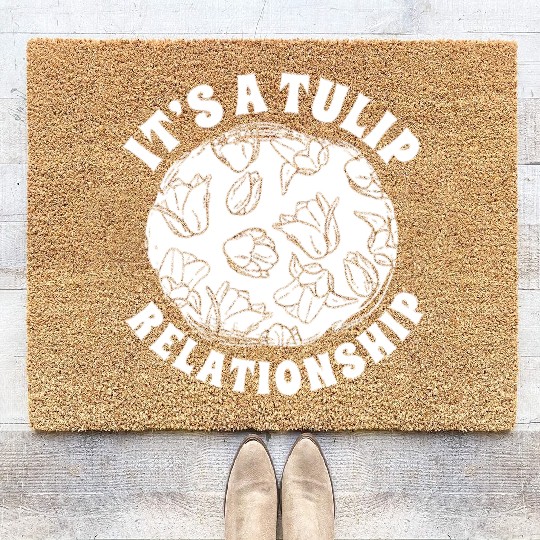 Tulip Gardening Tulips Coir Doormats