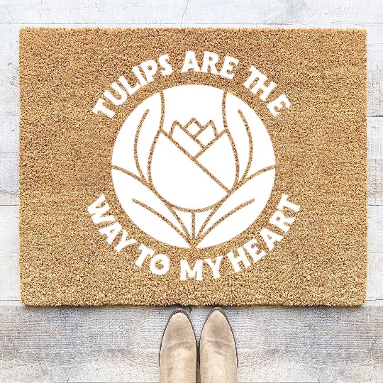 Tulip Gardening Tulips Coir Doormats