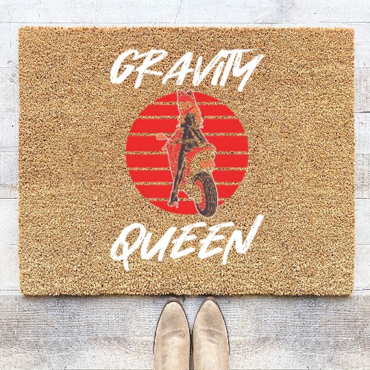 Gravity Queen Mountainbike Dirt Bike Coir Doormats
