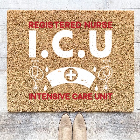 Icu Registered Nurse Hotal Rn Medical Intensive Coir Doormats