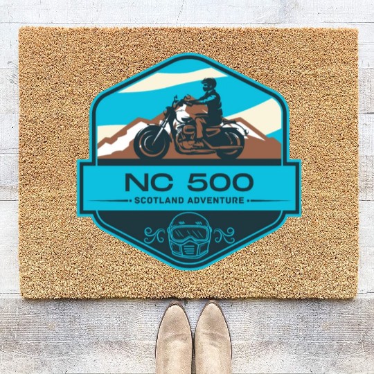 The north coast scotland - NC 500 route Coir Doormats