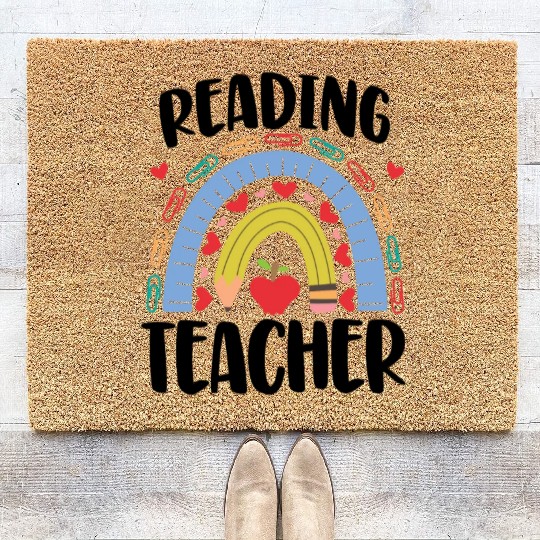 Reading Teacher Coir Doormats
