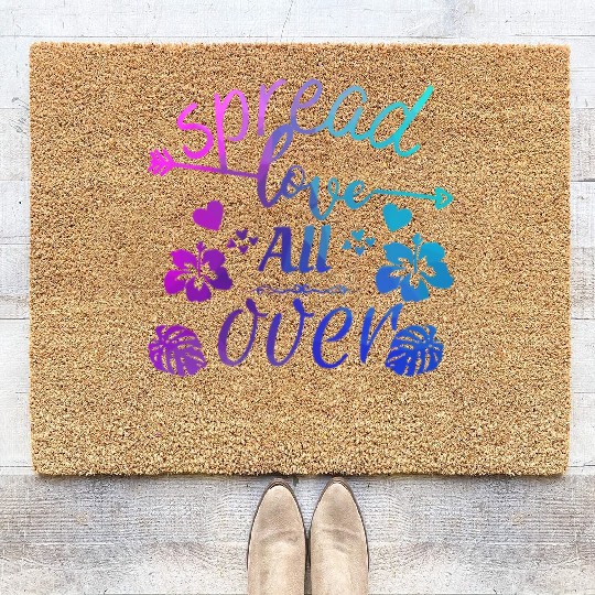 Spread love over Coir Doormats