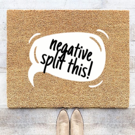 High School Running Coir Doormats, Negative Split, Unise