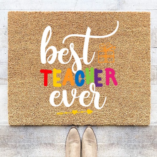 Teacher Appreciation Coir Doormats