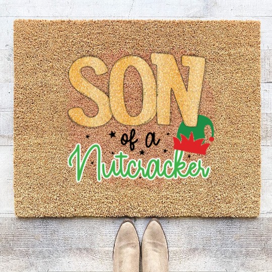 Son Of A Nutcracker Coir Doormats