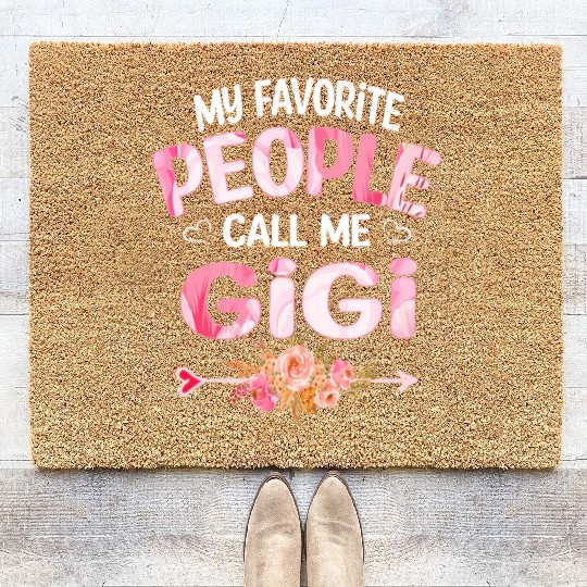 My People Call Me Gigi Coir Doormats