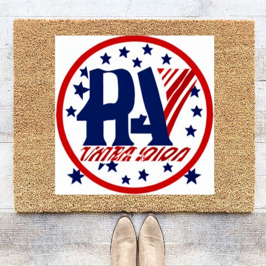 RA USA Coir Doormats: Red, White, and Blue All the Way!"