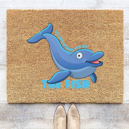 Thankful Dolphin Coir Doormats