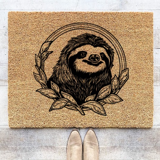 Sloth Coir Doormats
