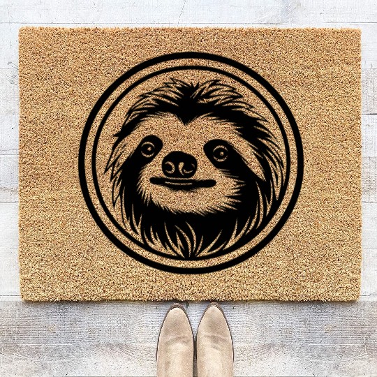 Sloth Coir Doormats