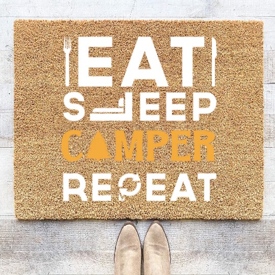 Camper life Coir Doormats