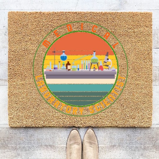 Science Coir Doormats, Medical Laboratory Scientist Coir Doormats,