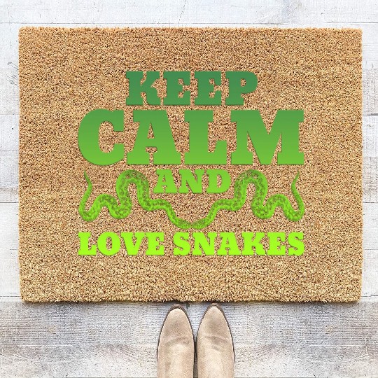 Reptile Friends Gift Coir Doormats