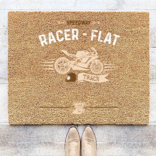 Speedway Racer - Flat Track Coir Doormats