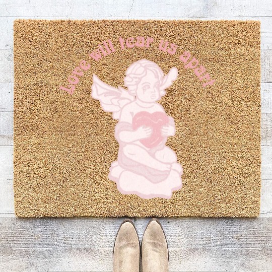 Love Will Tear Us Apart Coir Doormats