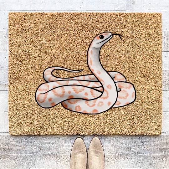 Reptile Snake Candy Snake Coir Doormats