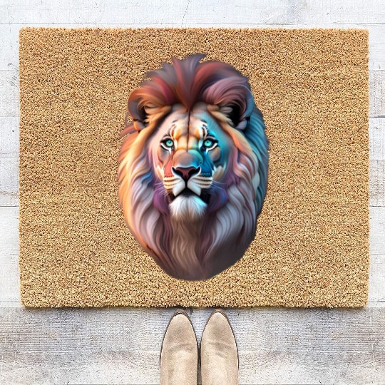 Lion tattoo Coir Doormats