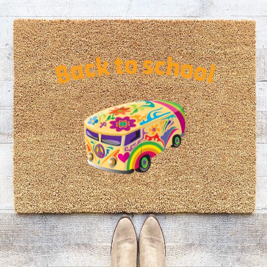 back to school Coir Doormats