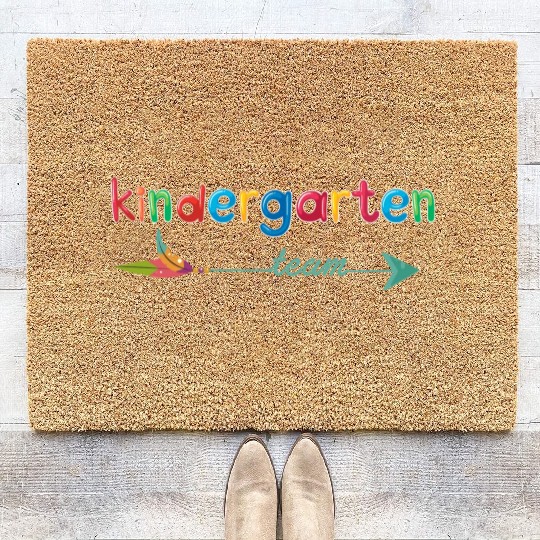 Kindergarten Teacher Team Coir Doormats