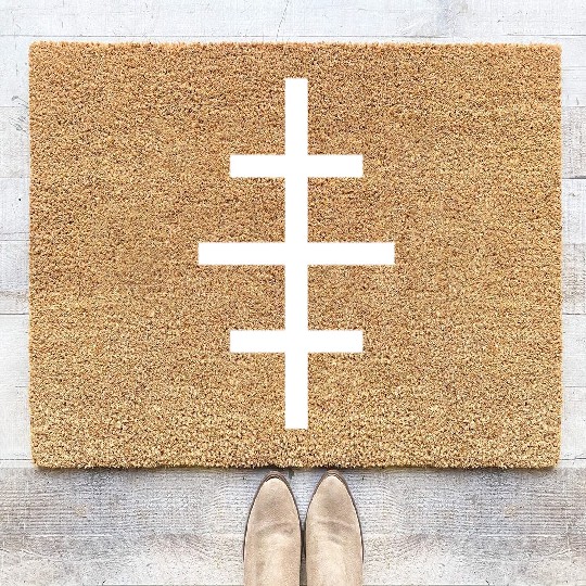 Salem Cross Coir Doormats