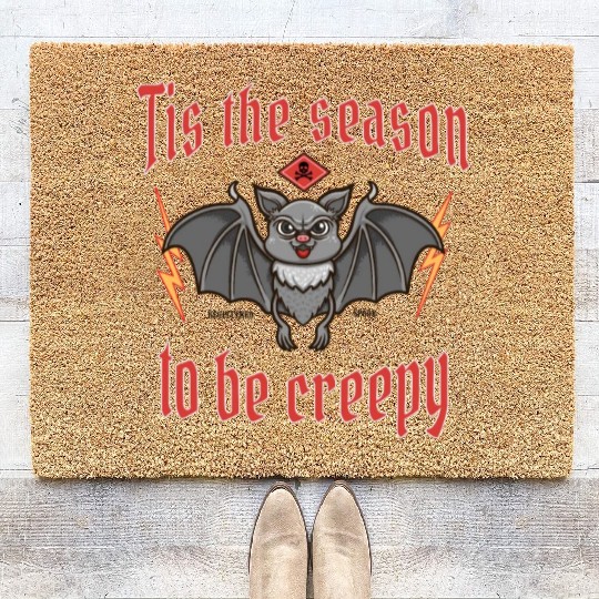Tis the season to be creepy Coir Doormats
