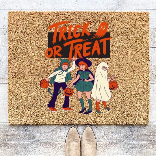 Trick or treat Coir Doormats