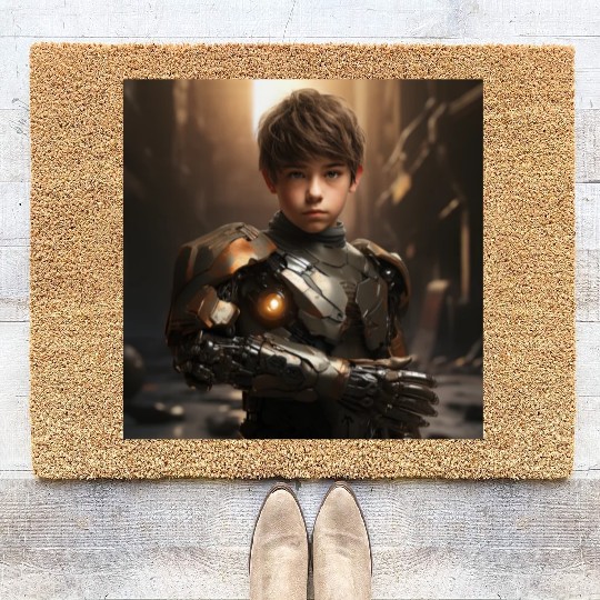 Robotic Level Up Coir Doormats