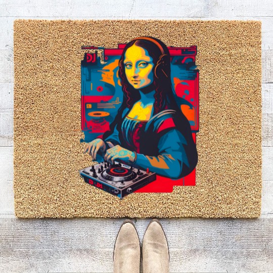 Dj Mona Lisa Coir Doormats