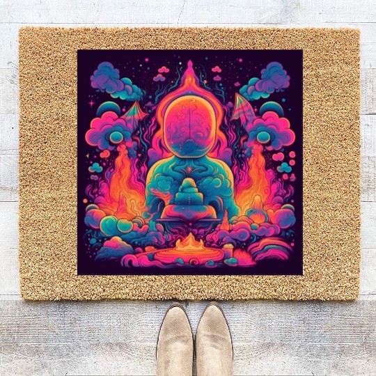 Soulful Spectrum Coir Doormats