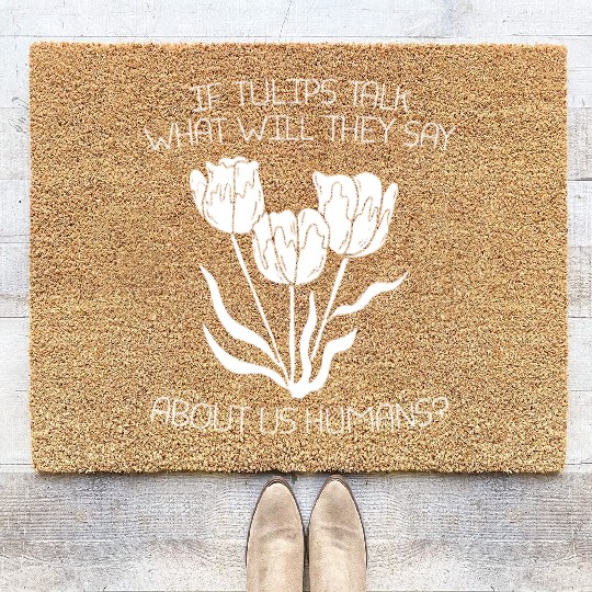 Tulip Gardening Tulips Coir Doormats