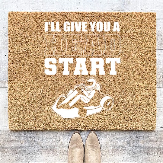 Head Start Sports Enthusiast Gift Coir Doormats