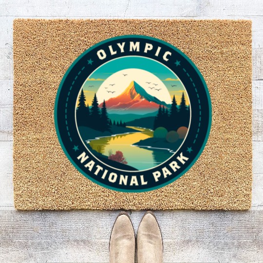 Olympic National Park Coir Doormats
