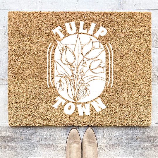 Tulip Gardening Tulips Coir Doormats