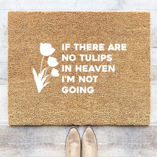 Tulip Gardening Tulips Coir Doormats