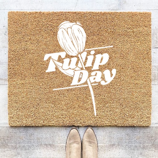 Tulip Gardening Tulips Coir Doormats