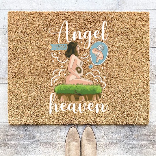 Infant Loss Miscarriage Awareness Pregnancy Loss Coir Doormats