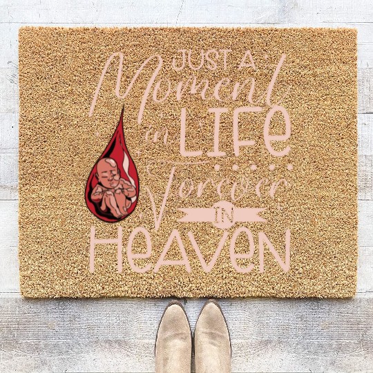 Infant Loss Miscarriage Awareness Pregnancy Loss Coir Doormats