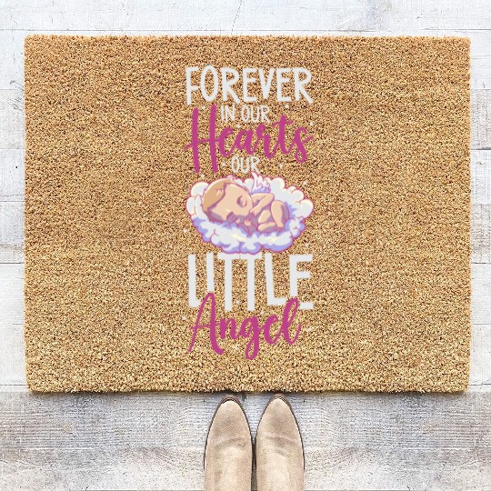 Infant Loss Miscarriage Awareness Pregnancy Loss Coir Doormats