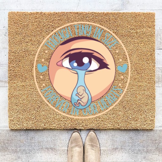 Infant Loss Miscarriage Awareness Pregnancy Loss Coir Doormats