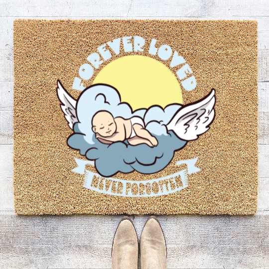 Infant Loss Miscarriage Awareness Pregnancy Loss Coir Doormats