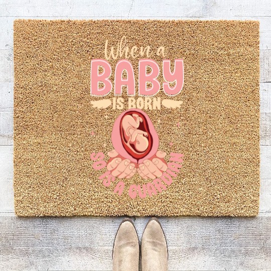 Infant Loss Miscarriage Awareness Pregnancy Loss Coir Doormats