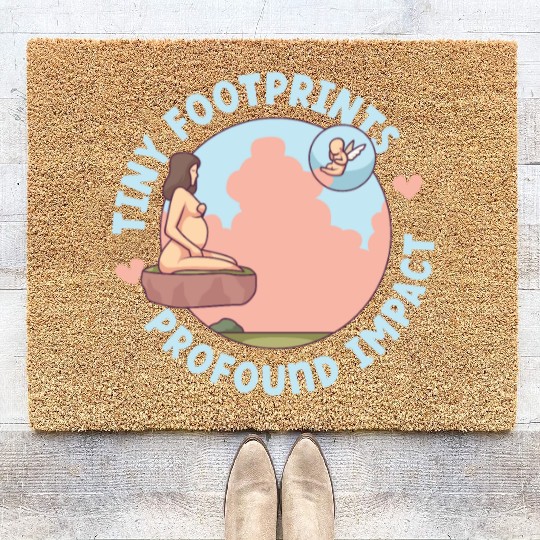 Infant Loss Miscarriage Awareness Pregnancy Loss Coir Doormats