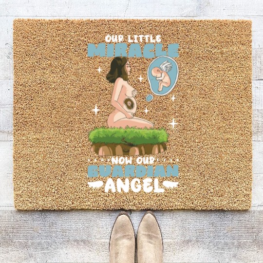 Infant Loss Miscarriage Awareness Pregnancy Loss Coir Doormats