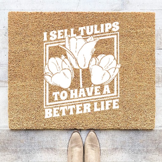 Tulip Gardening Tulips Coir Doormats