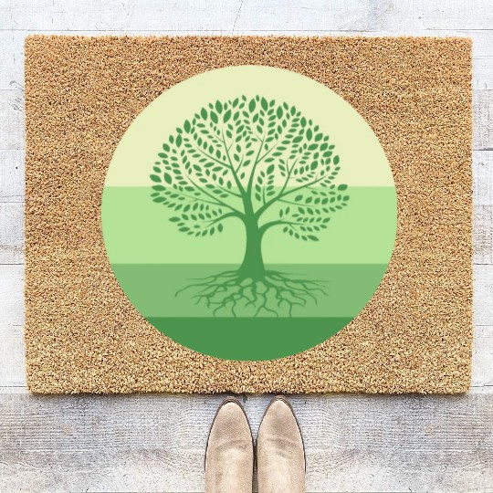 tree of life Coir Doormats
