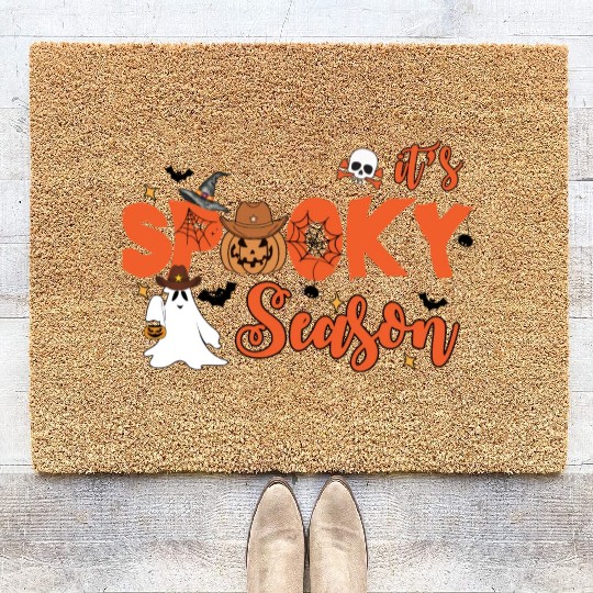 ITS SPOOKY SEASON Coir Doormats