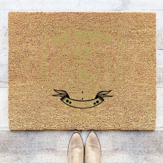 US Army Veteran Defender of Freedom Coir Doormats