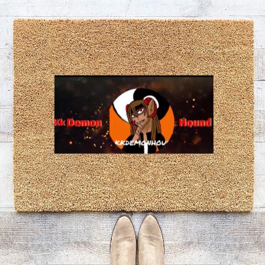Kk Demonhound keep calm and go wild Coir Doormats