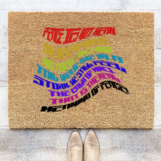 Peaceful Coir Doormats